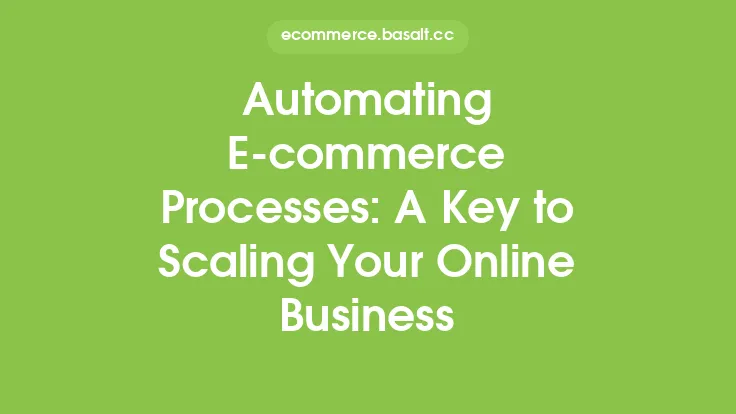 Automating E-commerce Processes: A Key to Scaling Your Online Business Thumbnail