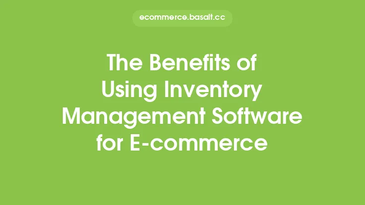 The Benefits of Using Inventory Management Software for E-commerce Thumbnail