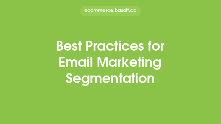 Best Practices for Email Marketing Segmentation Thumbnail
