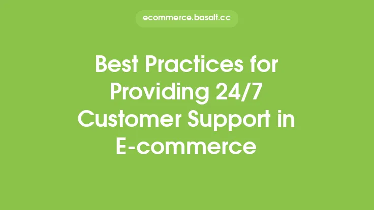 Best Practices for Providing 24/7 Customer Support in E-commerce Thumbnail