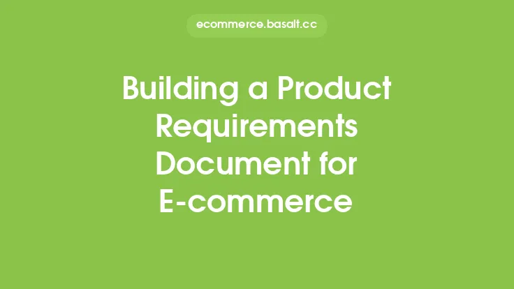 Building a Product Requirements Document for E-commerce Thumbnail