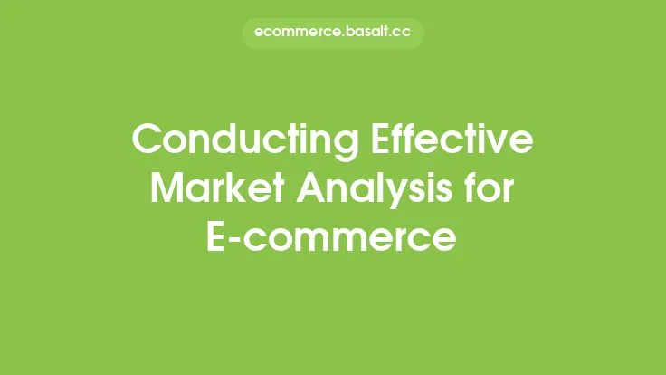 Conducting Effective Market Analysis for E-commerce Thumbnail