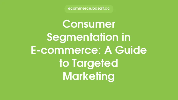 Consumer Segmentation in E-commerce: A Guide to Targeted Marketing Thumbnail