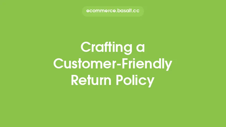 Crafting a Customer-Friendly Return Policy Thumbnail