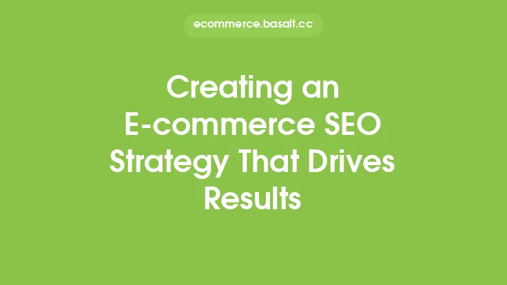 Creating an E-commerce SEO Strategy That Drives Results Thumbnail