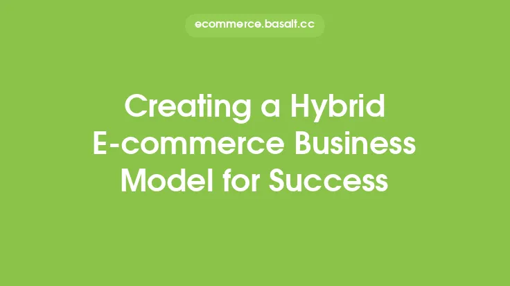 Creating a Hybrid E-commerce Business Model for Success Thumbnail