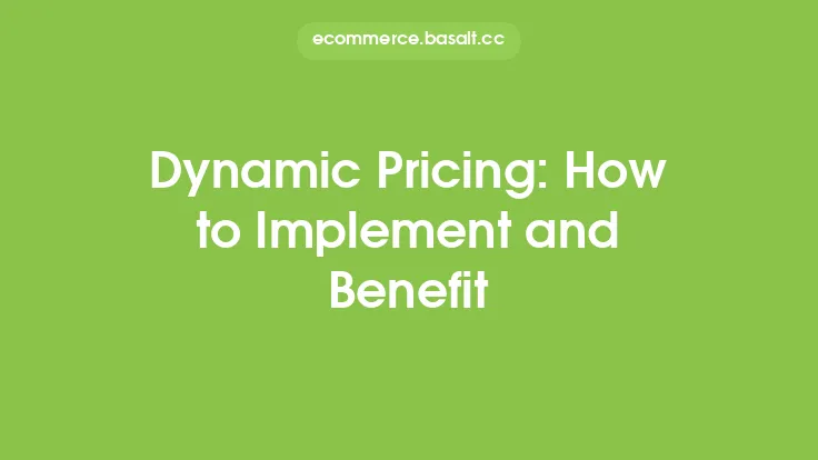 Dynamic Pricing: How to Implement and Benefit Thumbnail
