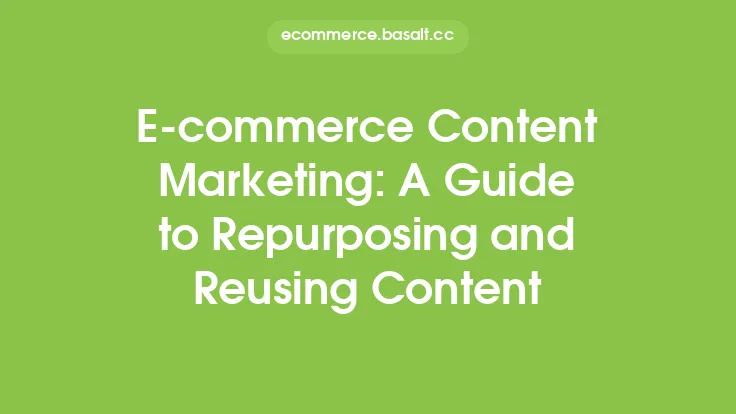 E-commerce Content Marketing: A Guide to Repurposing and Reusing Content Thumbnail