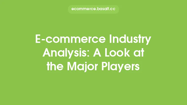 E-commerce Industry Analysis: A Look at the Major Players Thumbnail