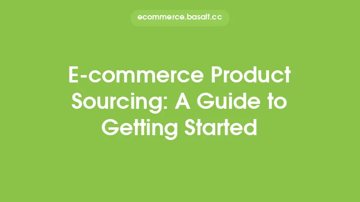 E-commerce Product Sourcing: A Guide to Getting Started Thumbnail