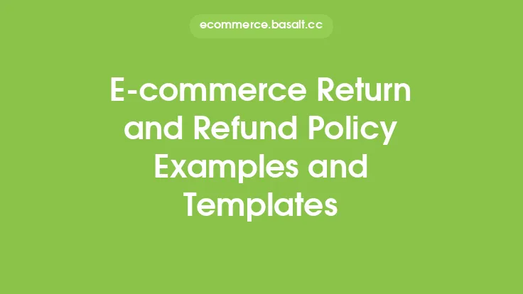 E-commerce Return and Refund Policy Examples and Templates Thumbnail