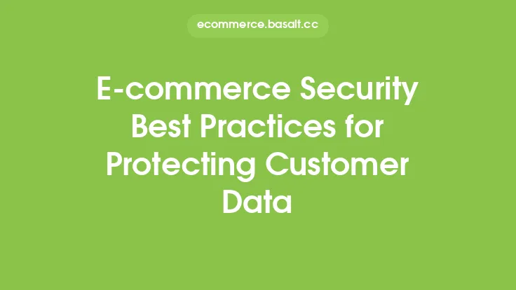 E-commerce Security Best Practices for Protecting Customer Data Thumbnail