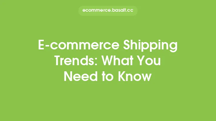 E-commerce Shipping Trends: What You Need to Know Thumbnail