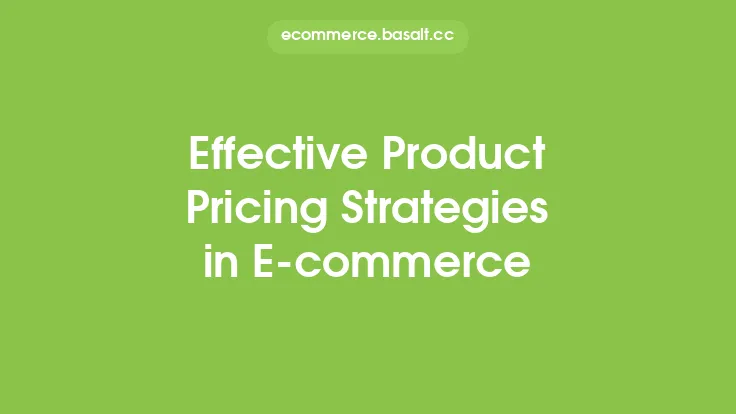 Effective Product Pricing Strategies in E-commerce Thumbnail