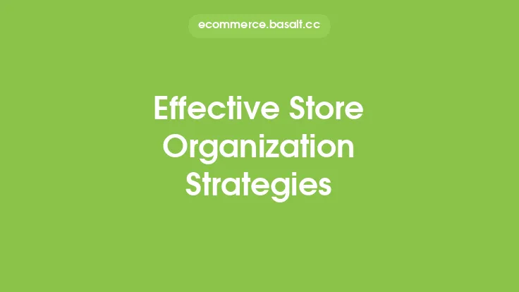 Effective Store Organization Strategies Thumbnail