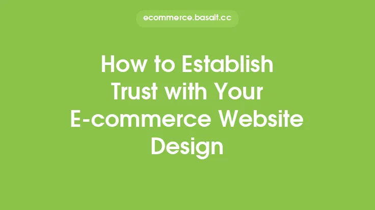 How to Establish Trust with Your E-commerce Website Design Thumbnail