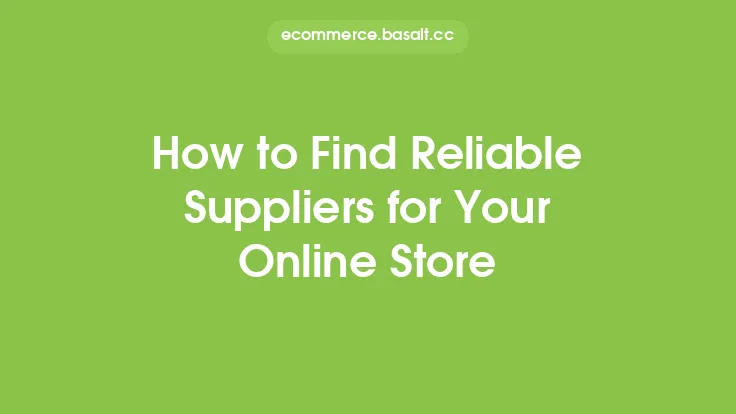 How to Find Reliable Suppliers for Your Online Store Thumbnail