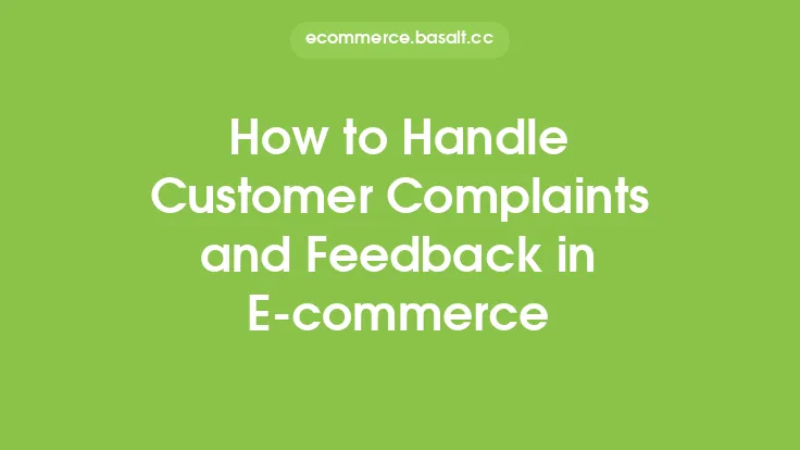 How to Handle Customer Complaints and Feedback in E-commerce Thumbnail