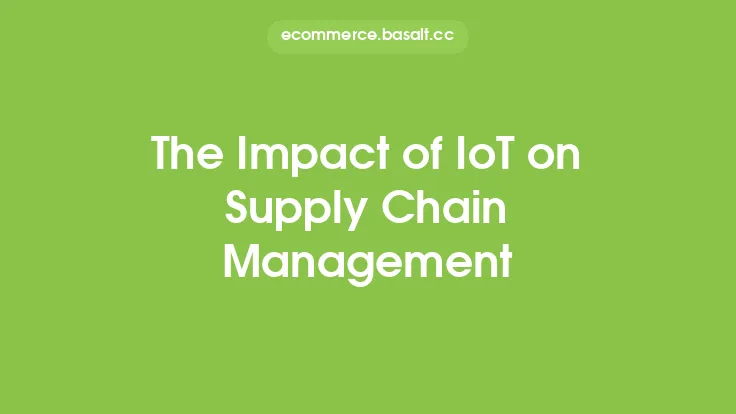 The Impact of IoT on Supply Chain Management Thumbnail