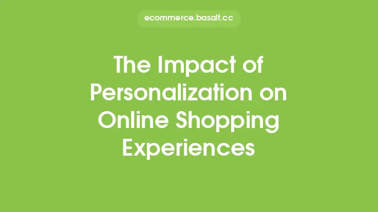 The Impact of Personalization on Online Shopping Experiences Thumbnail