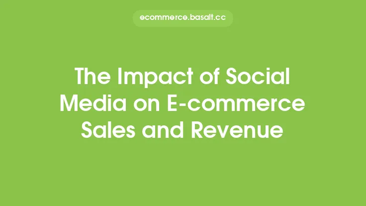 The Impact of Social Media on E-commerce Sales and Revenue Thumbnail