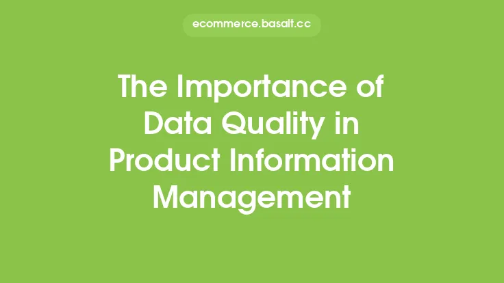 The Importance of Data Quality in Product Information Management Thumbnail