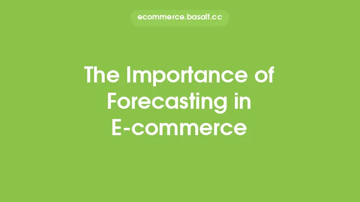 The Importance of Forecasting in E-commerce Thumbnail
