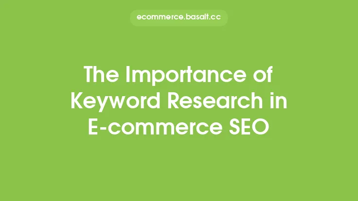 The Importance of Keyword Research in E-commerce SEO Thumbnail