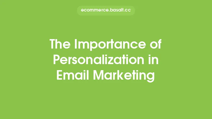 The Importance of Personalization in Email Marketing Thumbnail