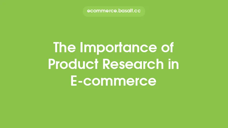 The Importance of Product Research in E-commerce Thumbnail