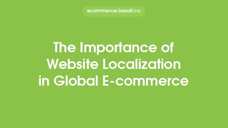 The Importance of Website Localization in Global E-commerce Thumbnail