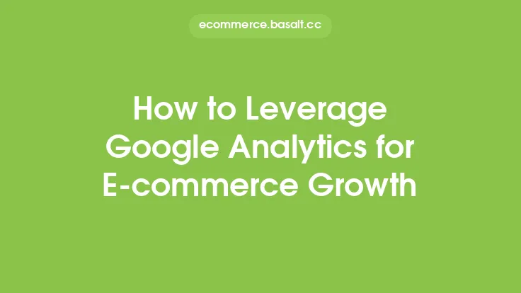 How to Leverage Google Analytics for E-commerce Growth Thumbnail