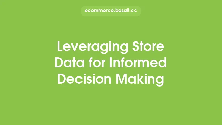 Leveraging Store Data for Informed Decision Making Thumbnail