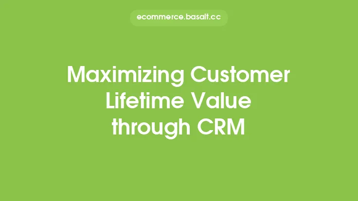 Maximizing Customer Lifetime Value through CRM Thumbnail