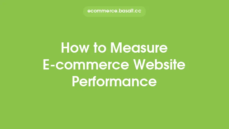 How to Measure E-commerce Website Performance Thumbnail