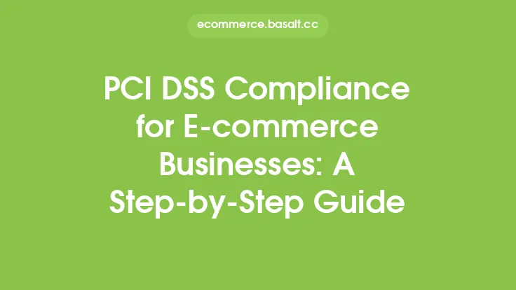 PCI DSS Compliance for E-commerce Businesses: A Step-by-Step Guide Thumbnail