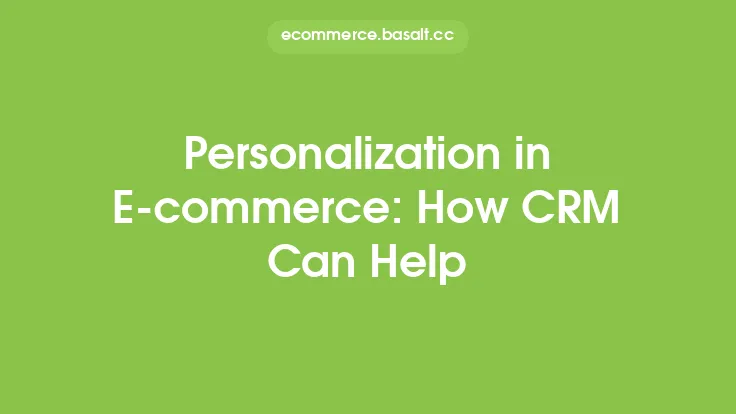 Personalization in E-commerce: How CRM Can Help Thumbnail