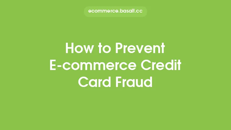 How to Prevent E-commerce Credit Card Fraud Thumbnail