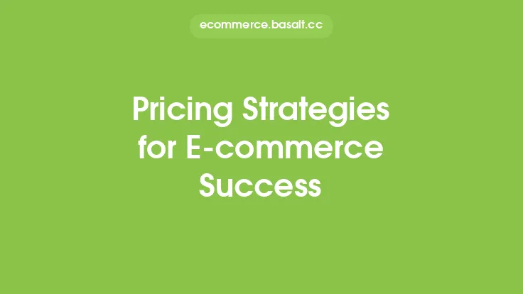 Pricing Strategies for E-commerce Success Thumbnail