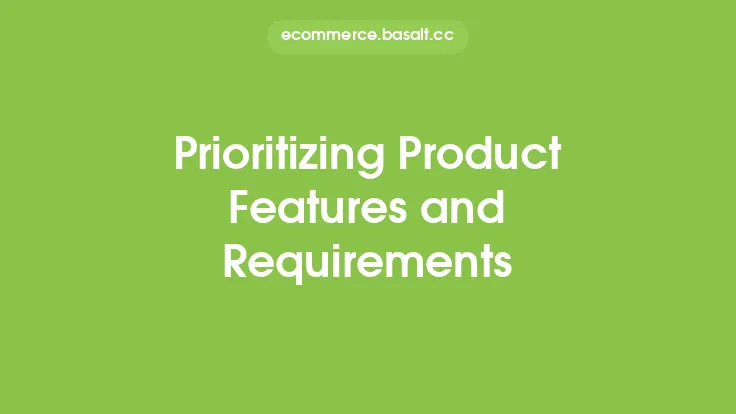 Prioritizing Product Features and Requirements Thumbnail