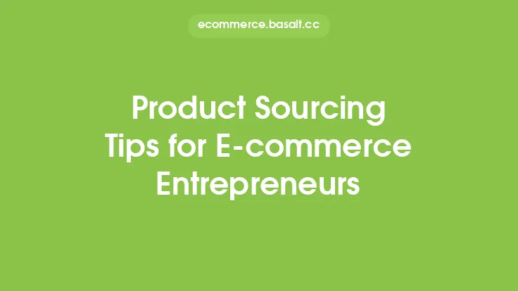 Product Sourcing Tips for E-commerce Entrepreneurs Thumbnail