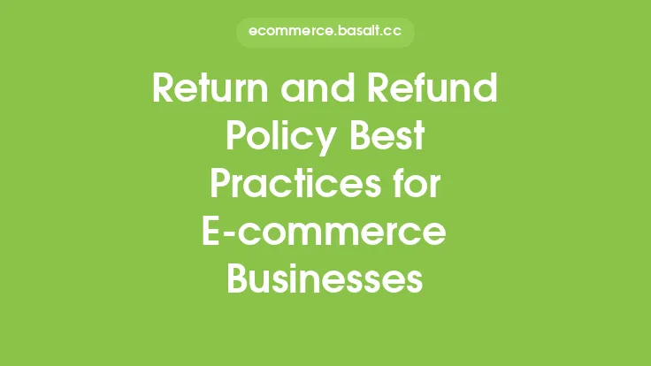 Return and Refund Policy Best Practices for E-commerce Businesses Thumbnail