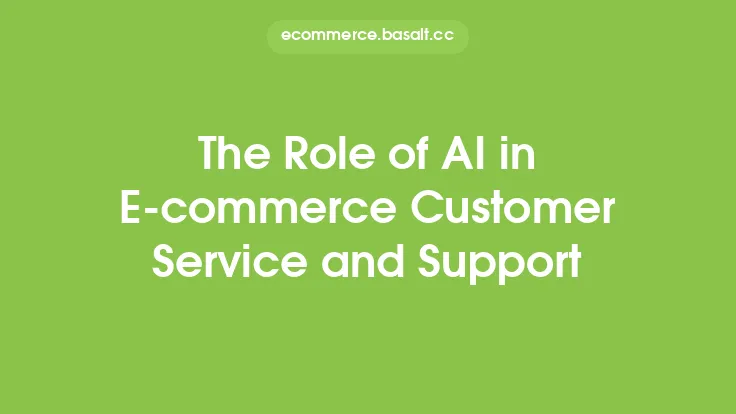 The Role of AI in E-commerce Customer Service and Support Thumbnail