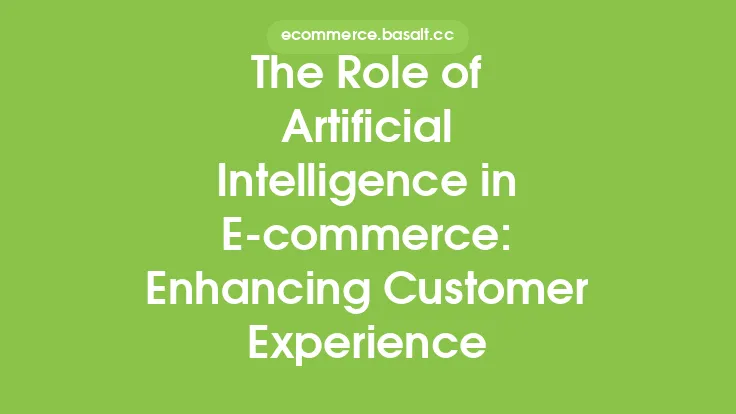 The Role of Artificial Intelligence in E-commerce: Enhancing Customer Experience Thumbnail
