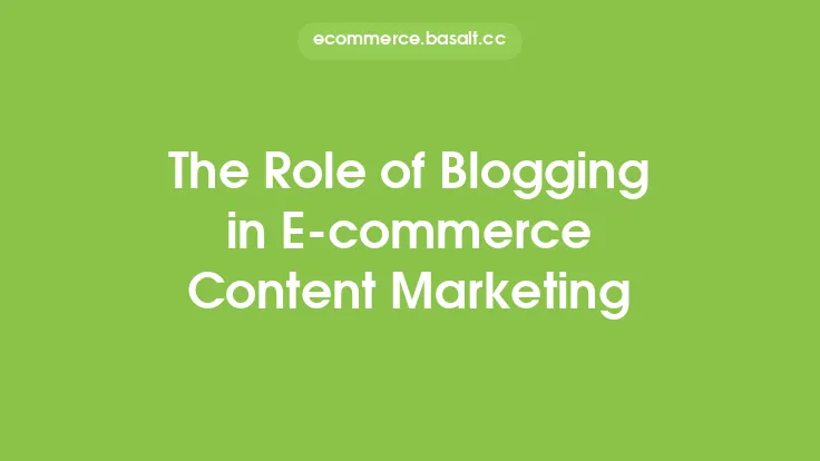 The Role of Blogging in E-commerce Content Marketing Thumbnail