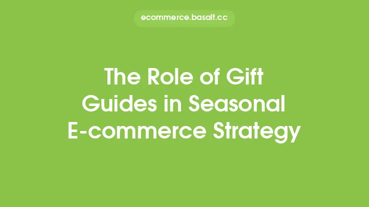 The Role of Gift Guides in Seasonal E-commerce Strategy Thumbnail