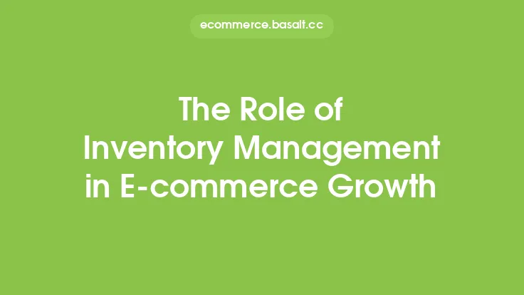 The Role of Inventory Management in E-commerce Growth Thumbnail