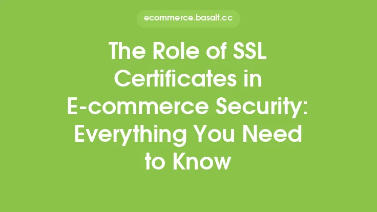The Role of SSL Certificates in E-commerce Security: Everything You Need to Know Thumbnail