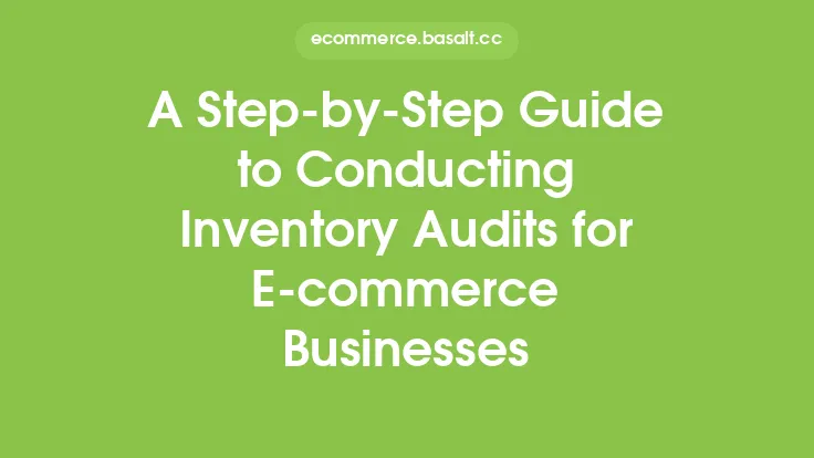 A Step-by-Step Guide to Conducting Inventory Audits for E-commerce Businesses Thumbnail