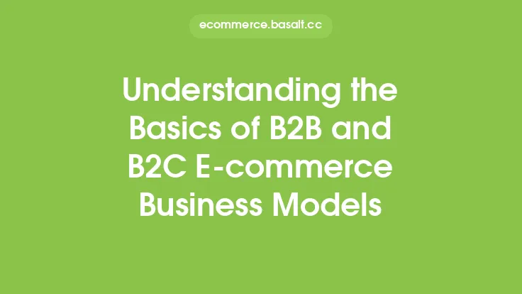 Understanding the Basics of B2B and B2C E-commerce Business Models Thumbnail